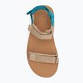 Dámské barefoot sandály Xero Shoes D-Trail irish / cream / lake / blue 6