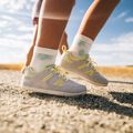 Dětské barefoot boty Xero Shoes Prio lunar rock/sunny lime 7