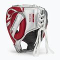 Boxerská helma Rival RHG100 Professional Headgear red/silver 3