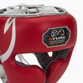 Boxerská helma Rival RHG100 Professional Headgear red/silver 4