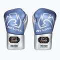 Boxerské rukavice Rival RS100 Professional modrostříbrné 2