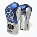 Boxerské rukavice Rival RS100 Professional modrostříbrné 2