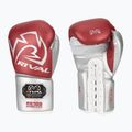 Boxerské rukavice Rival RS100 Professional red/silver