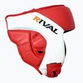 Boxerská helma Rival Amateur Competition Headgear red/white 9
