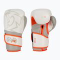 Boxerské rukavice Rival Impulse Sparring Gloves Gants white/orange