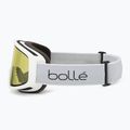 Lyžařské brýle Bollé Bedrock matte white/lemon 4