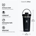 Šejkr Hydro Flask Insulated Shaker 710 ml black 5