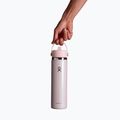 Termo láhev Hydro Flask Wide Mouth with Flex Straw Cap 710 ml glimmer pink 3