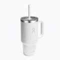 Termohrnek Hydro Flask Travel Tumbler Clear Lid white 2