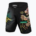 Pánské grapplingové šortky Pitbull West Coast Grappling Master BJJ black