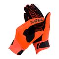 Cyklistické rukavice 100% Cognito oranžové STO-10013-260-10
