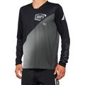 Pánský cyklistický dres 100% R-Core X LS black-grey STO-40000-00000 6