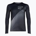 Pánský cyklistický dres 100% R-Core X LS black-grey STO-40000-00000