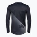 Pánský cyklistický dres 100% R-Core X LS black-grey STO-40000-00000 2