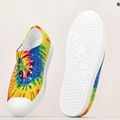 Native Jefferson Print dětské tenisky shell white/shell white/neon multi tie dye 15