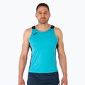 Pánské běžecké tílko tank top  Joma Record II turquoise/navy