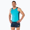 Pánské běžecké tílko tank top  Joma Record II turquoise/navy 5
