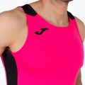 Pánské běžecké tílko tank top  Joma Record II fluor pink/black 5