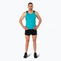 Pánské běžecké tričko Joma Record II Tank Top turquoise/black 2