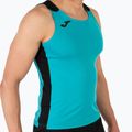Pánské běžecké tričko Joma Record II Tank Top turquoise/black 5