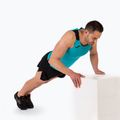 Pánské běžecké tričko Joma Record II Tank Top turquoise/black 8