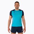 Pánské běžecké tričko Joma Record II fluor tyrkysová/navy 13