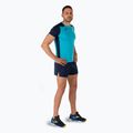 Pánské běžecké tričko Joma Record II fluor tyrkysová/navy 7