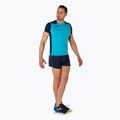 Pánské běžecké tričko Joma Record II fluor tyrkysová/navy 8