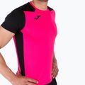 Pánské běžecké tričko Joma Record II fluor pink/black 4