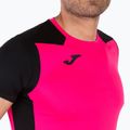 Pánské běžecké tričko Joma Record II fluor pink/black 5