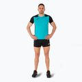 Pánské běžecké tričko Joma Record II turquoise black 2