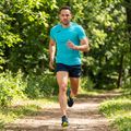 Pánské běžecké tričko Joma Record II fluor turquoise 9