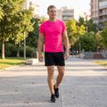 Pánské běžecké tričko Joma Record II fluor pink 8