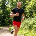 Pánské běžecké tričko Joma Record II černé 102227.100 5