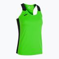 Dámské běžecké tričko Joma Record II Tank Top fluor green/black 7