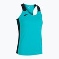 Dámské běžecké tričko Joma Record II Tank Top turquoise/black 3