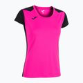 Dámské běžecké tričko Joma Record II fluor pink/black 5