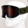Lyžařské brýle Oakley Line Miner L černé OO7070-96 5