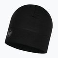 Čepice BUFF Midweight Merino Wool Solid black 118006.999.10.00