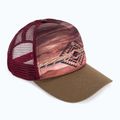 Kšiltovka BUFF Trucker Sykora bordovo-hnědá 125365.632.30.00