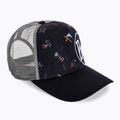 Kšiltovka BUFF Trucker Logo Collection Kaleat černo-šedá 130516.999.30.00