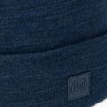 Zimní čepice BUFF Heavyweight Merino Wool solid night blue 2