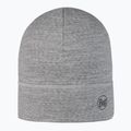 Zimní čepice BUFF Lightweight Merino Wool solid light grey