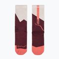 Ponožky BUFF Midweight Crew wine 3