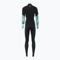 Dámský plavecký neopren Hurley Plus Printed 4/3 mm Fullsuit java tropical 2