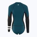Dámský plavecký neopren Hurley Advant Texture 2/2 mm Springsuit black/skyblue 2