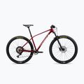 Horské kolo Orbea Alma H30 2023 metalická tmavě červená/chic white