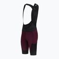 Pánské cyklistické kraťasy HIRU Advanced Cargo Bibshort granátové barvy 2