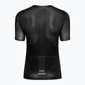 Pánský cyklistický dres HIRU Core Light full black 2