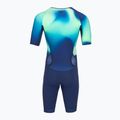 Pánská triatlonová kombinéza Orca Athlex Aero Race Suit green print 2